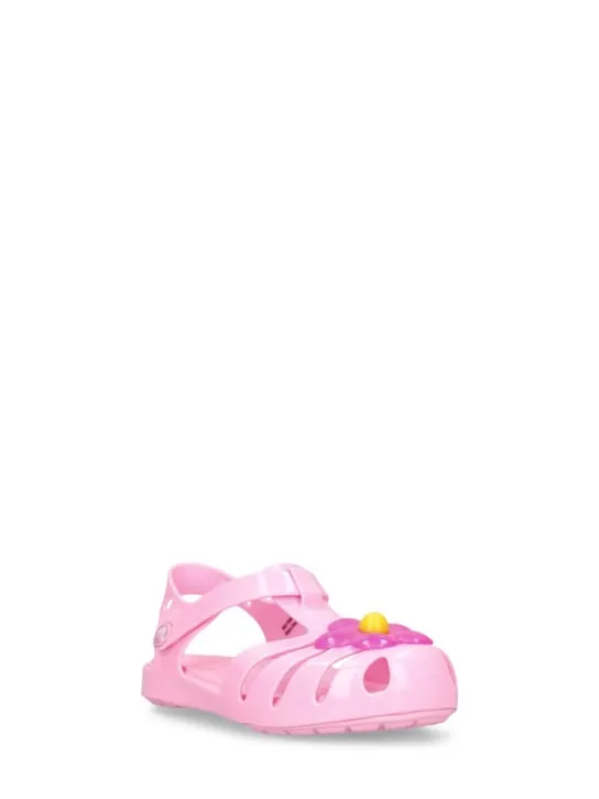 Crocs   Isabella rubber sandals w/ patch 