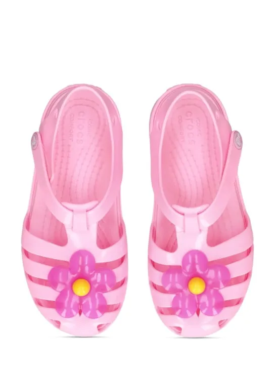 Crocs   Isabella rubber sandals w/ patch 