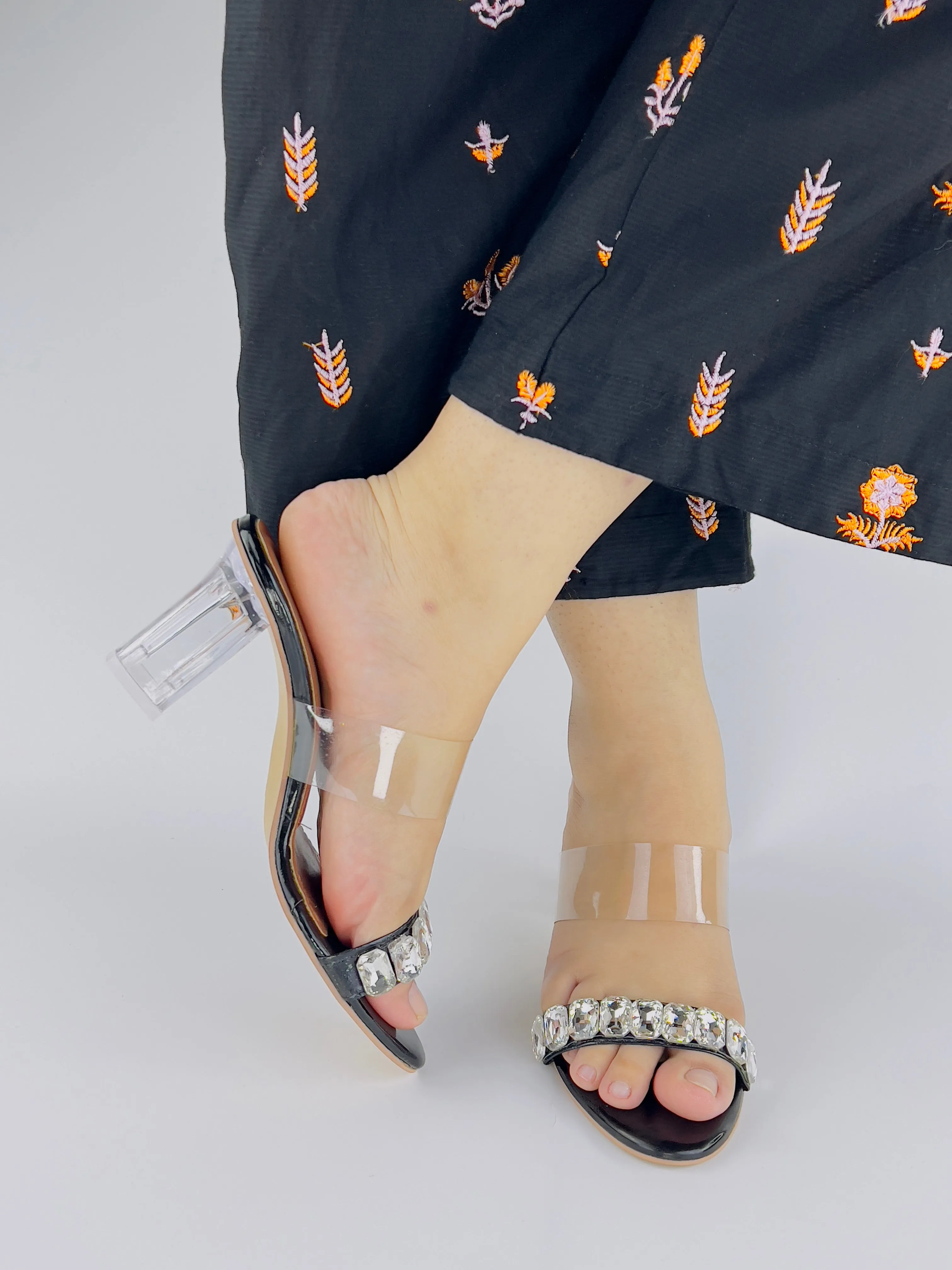 Crystal Clear Heels
