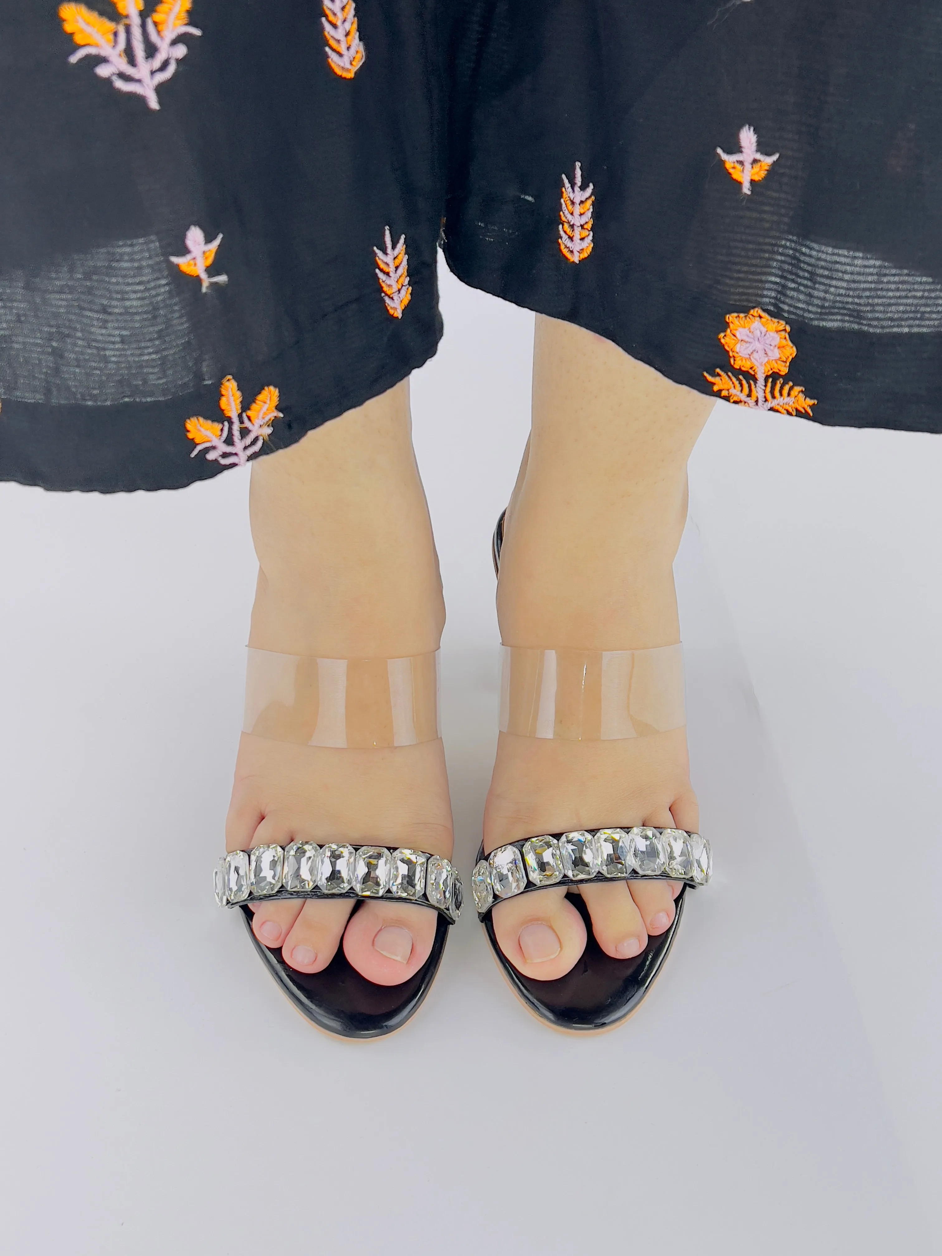 Crystal Clear Heels