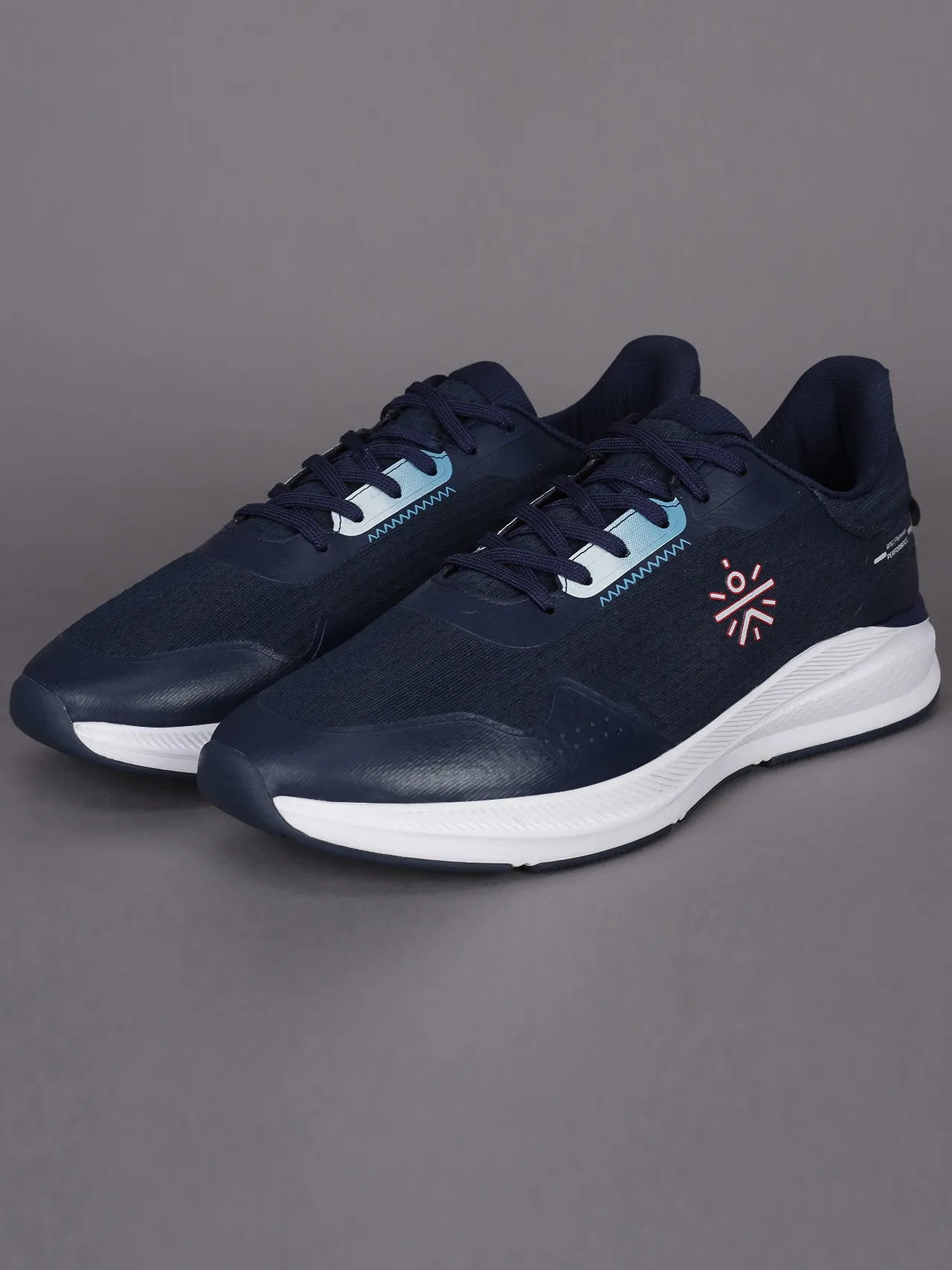 Cult Men's AirStride Running Shoes - Navy Blue