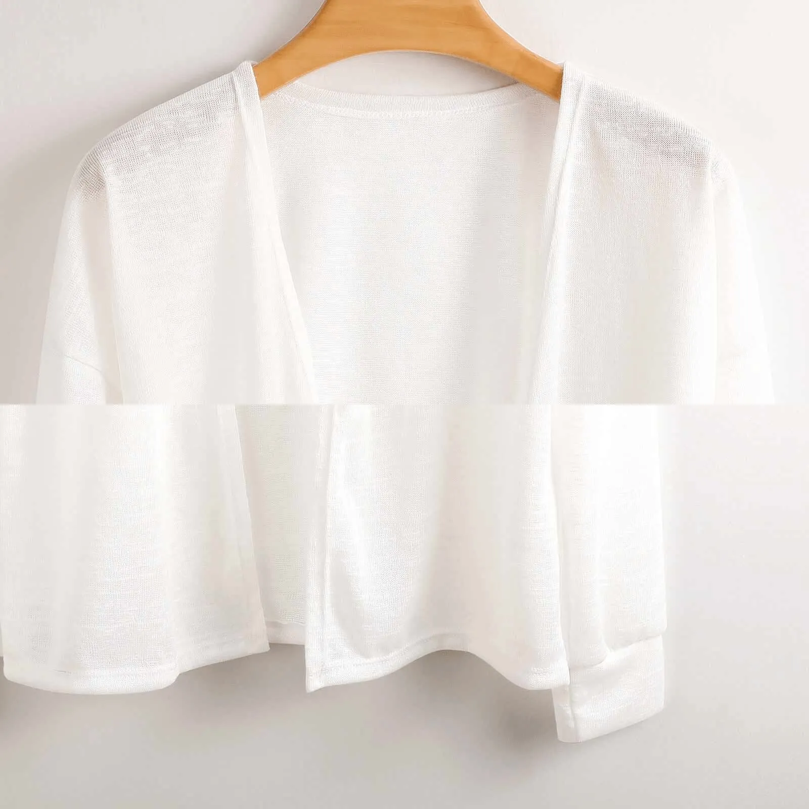 Custom Face Blouse Top Flag Stripes Women's Drop Shoulder Cardigan Loose Outwear