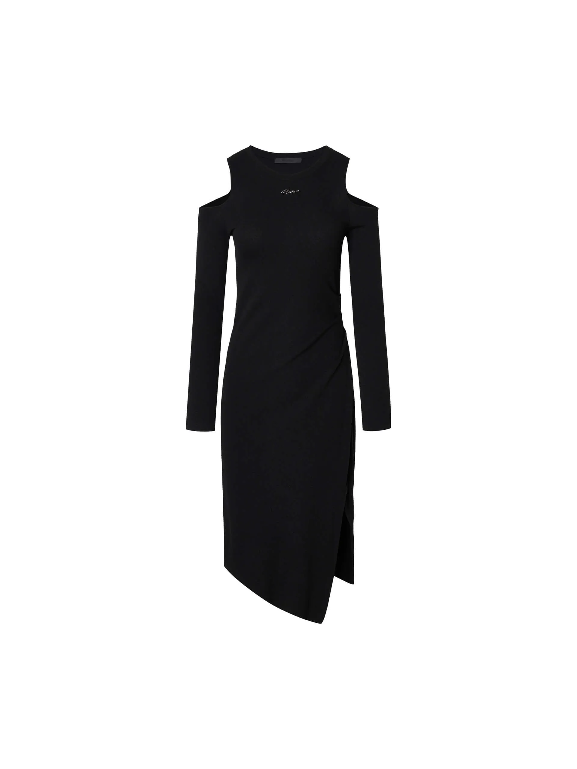 Cut Shoulder Midi Dress