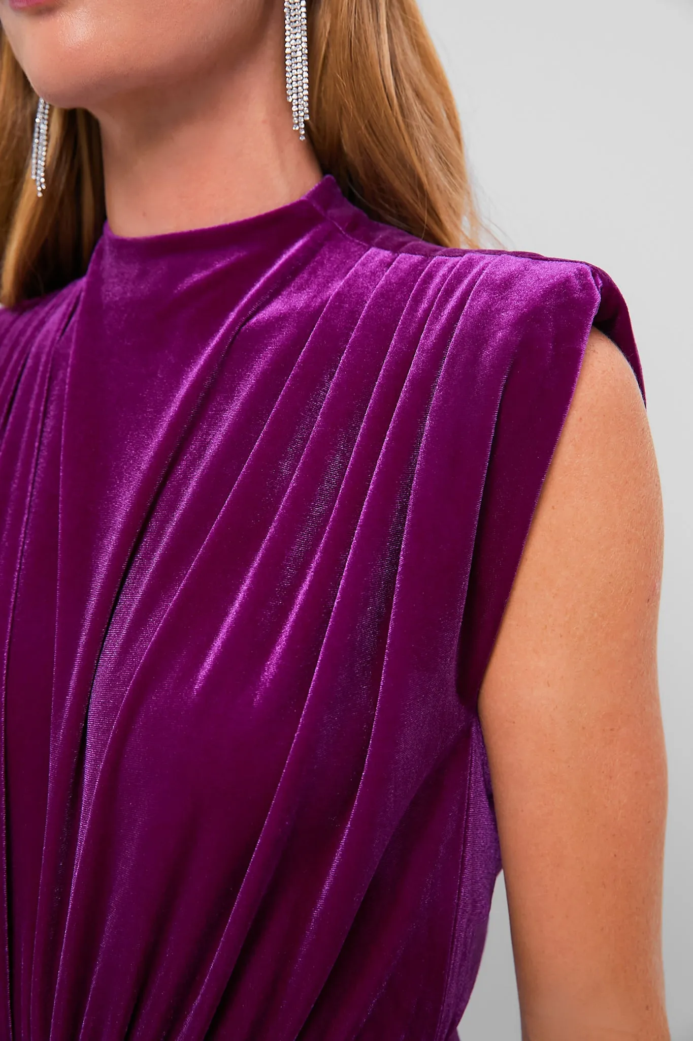 Dark Fuchsia Al Dress