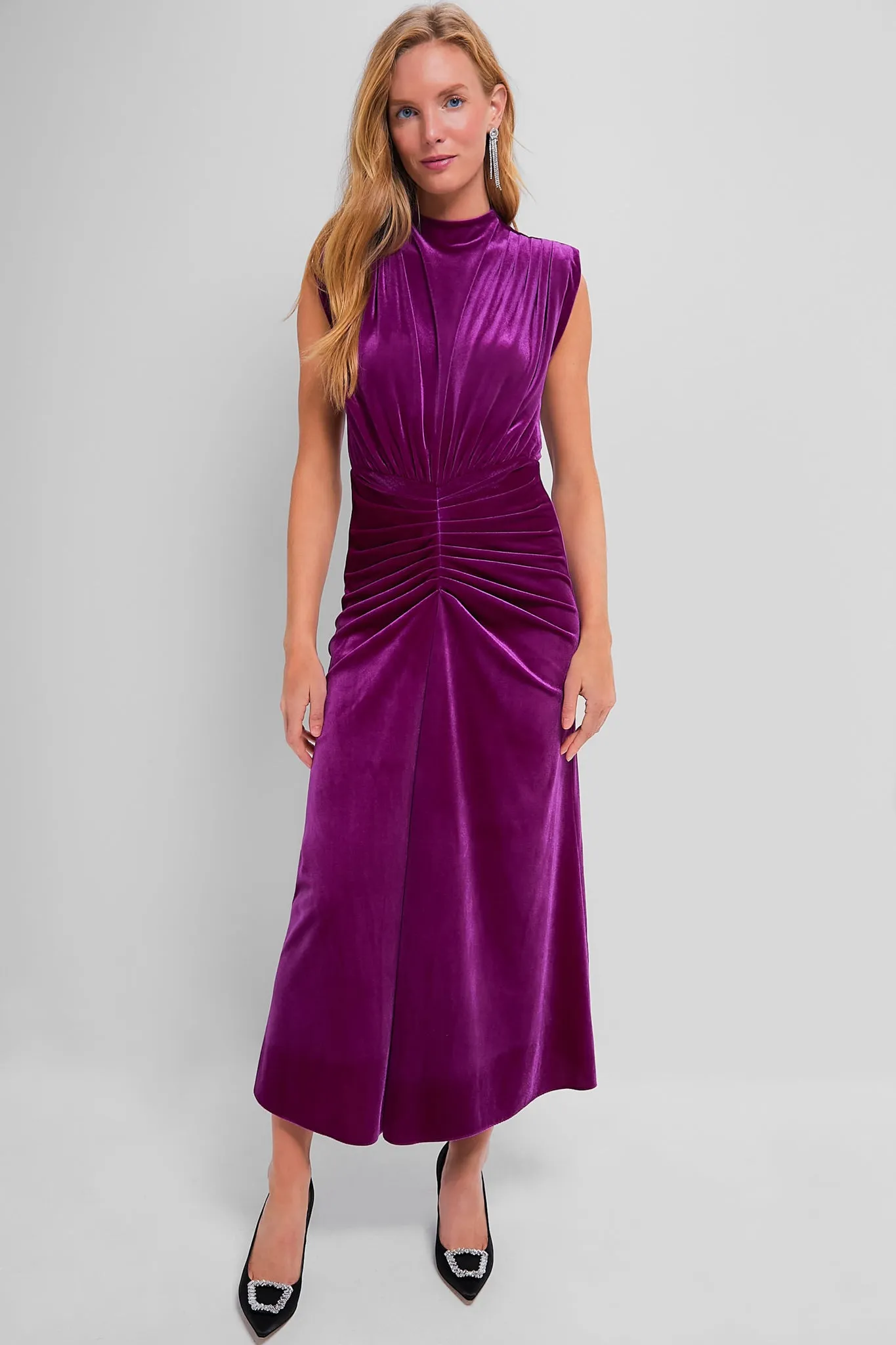 Dark Fuchsia Al Dress