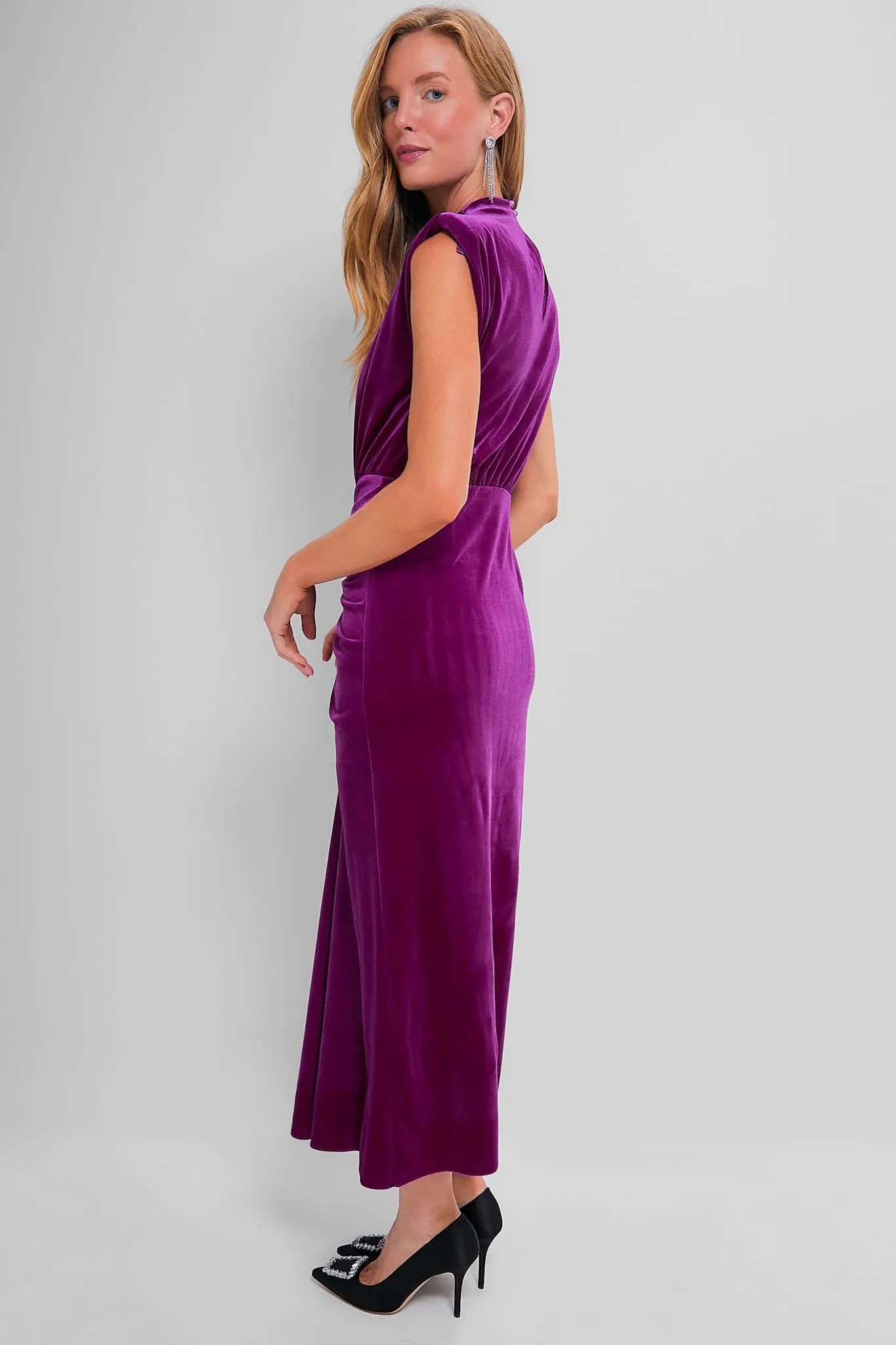 Dark Fuchsia Al Dress