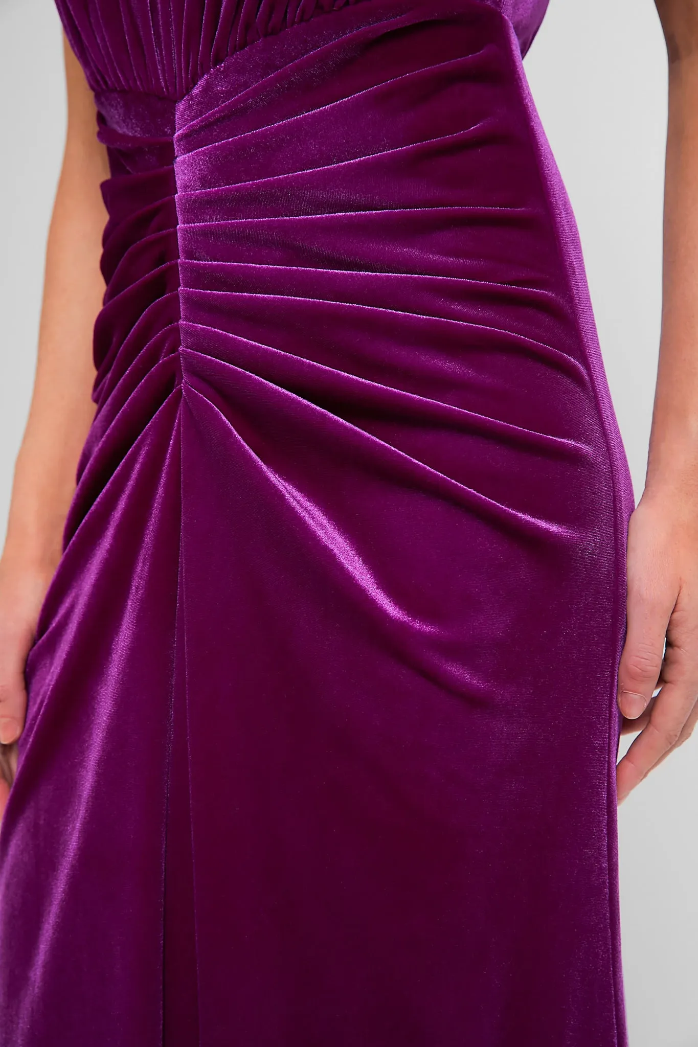 Dark Fuchsia Al Dress