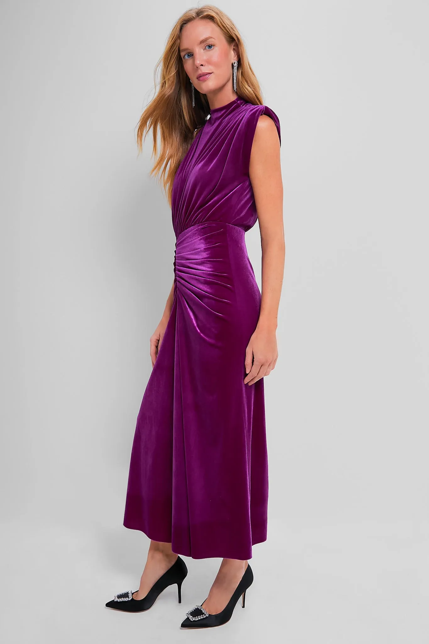 Dark Fuchsia Al Dress