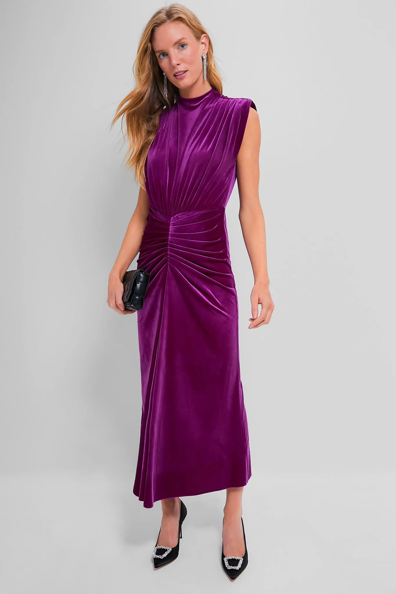 Dark Fuchsia Al Dress
