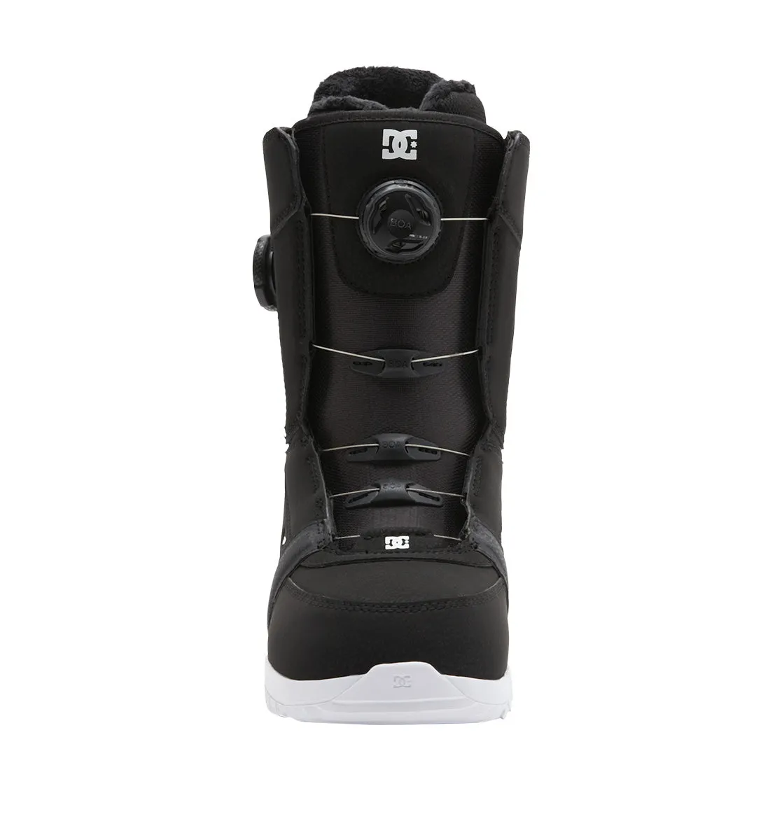DC Women's Lotus BOA 2025 Snowboard Boots - Black/White/Black