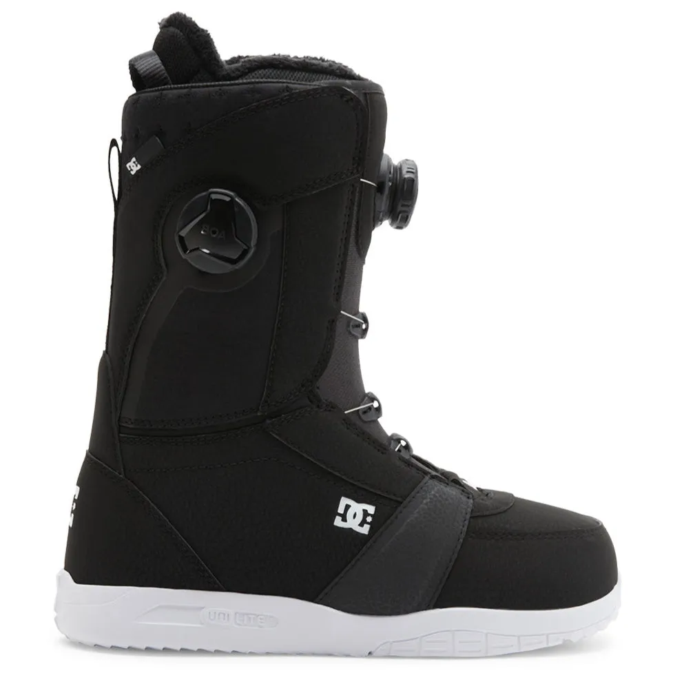 DC Women's Lotus BOA 2025 Snowboard Boots - Black/White/Black