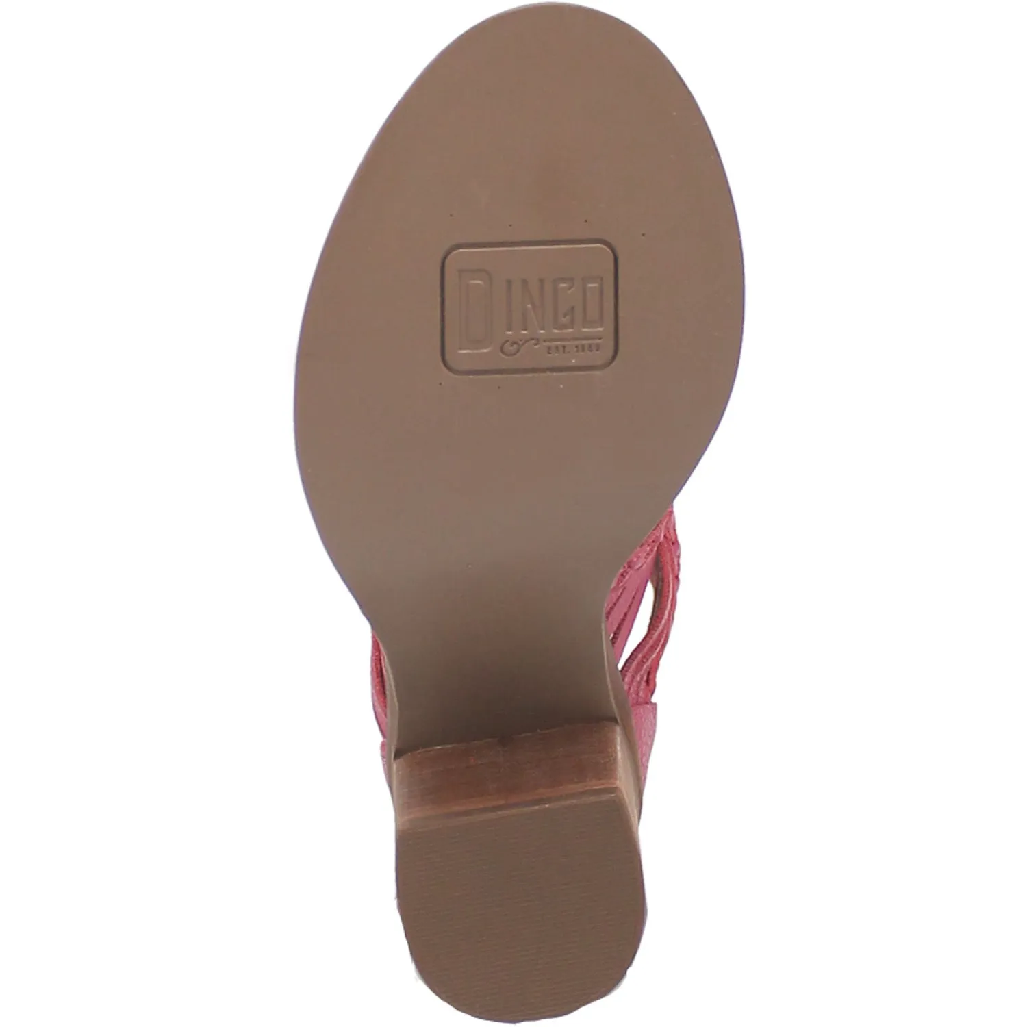 Dingo Womens Jeezy Sandal Gladiator Sandals Leather Fuchsia 11 M