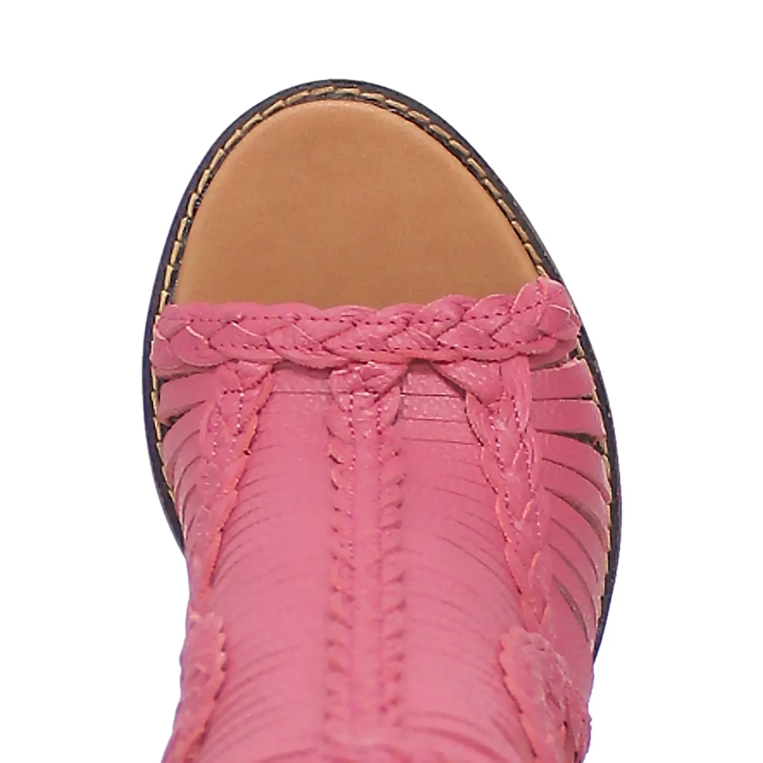 Dingo Womens Jeezy Sandal Gladiator Sandals Leather Fuchsia 11 M