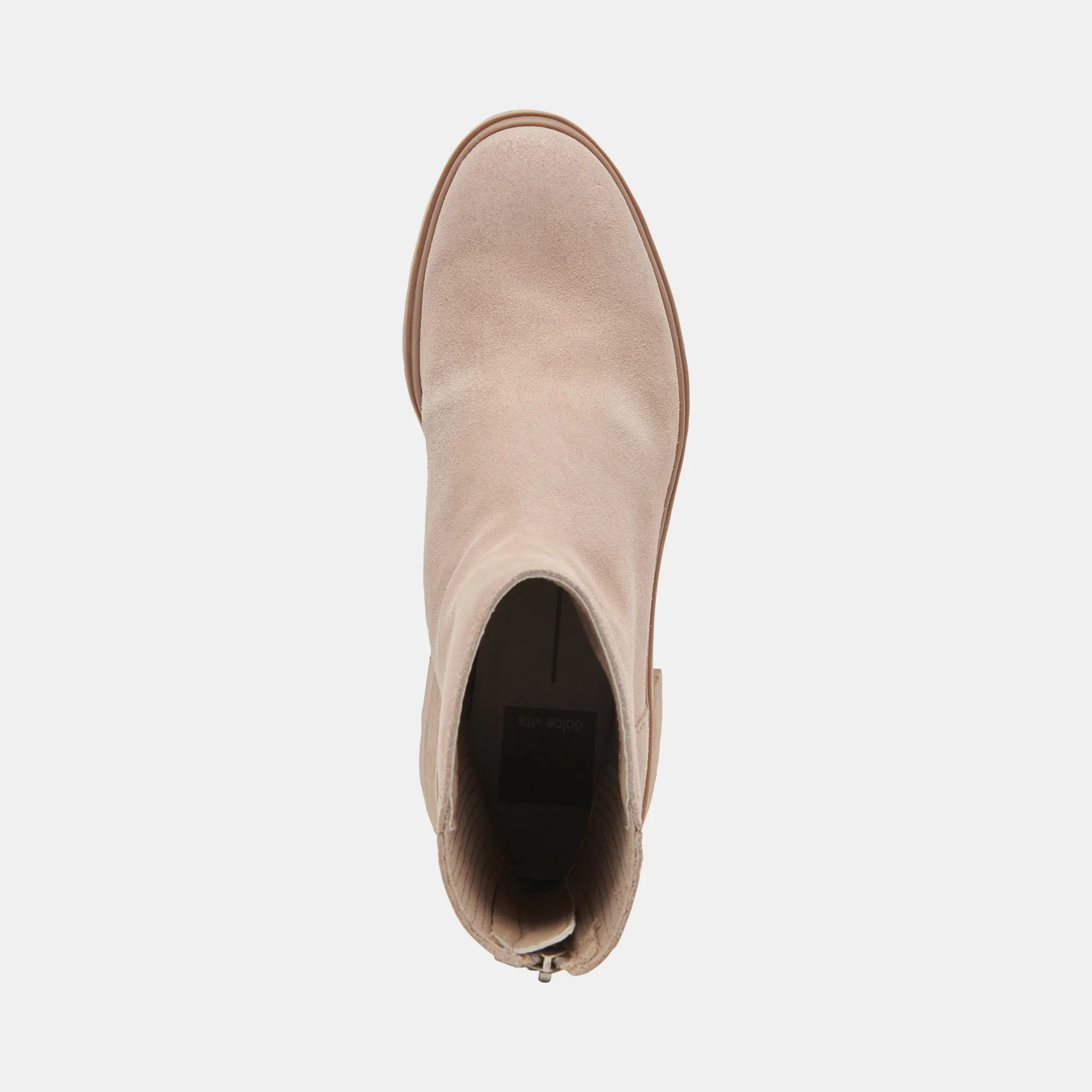 Dolce Vita Martey H20 Boots in Taupe Suede