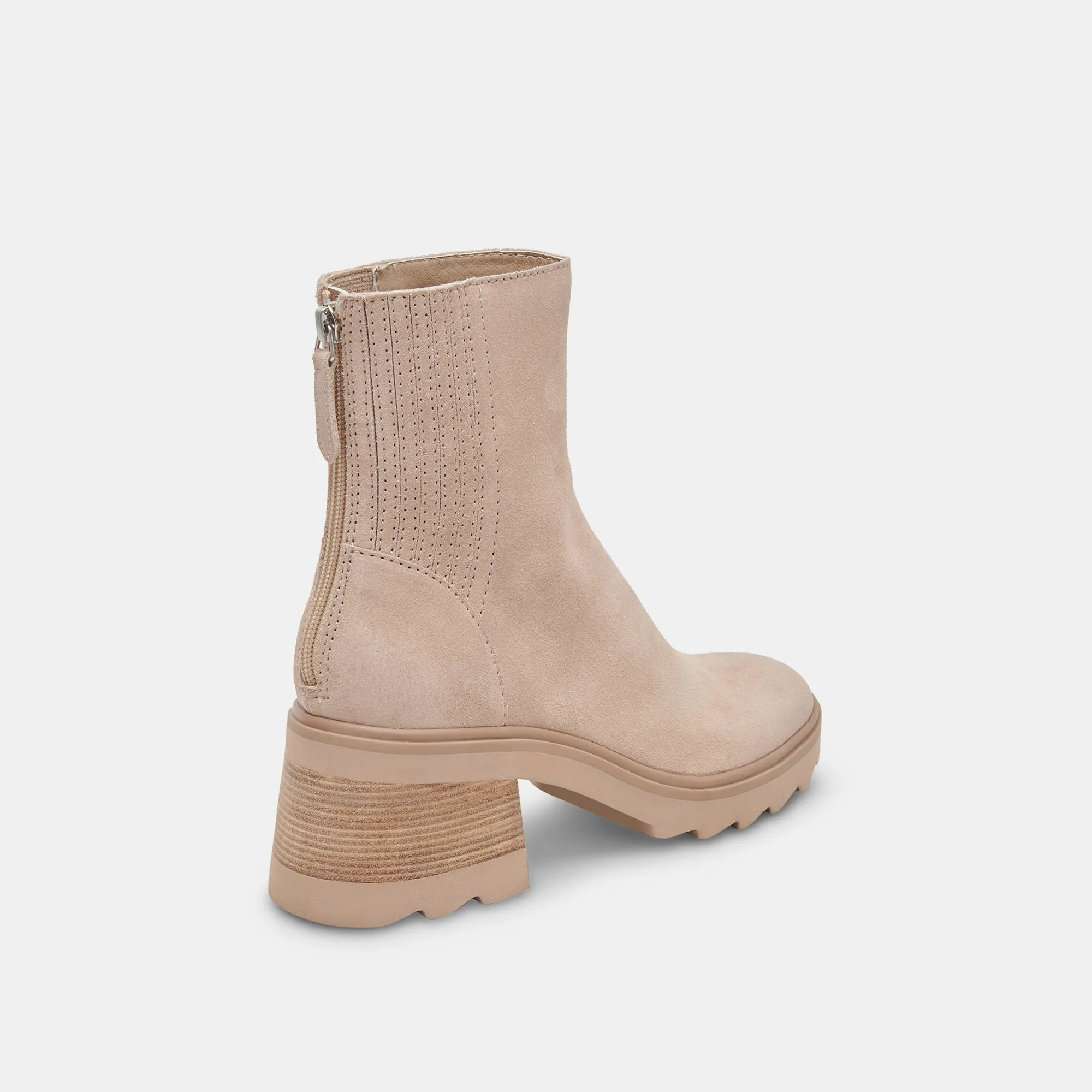 Dolce Vita Martey H20 Boots in Taupe Suede
