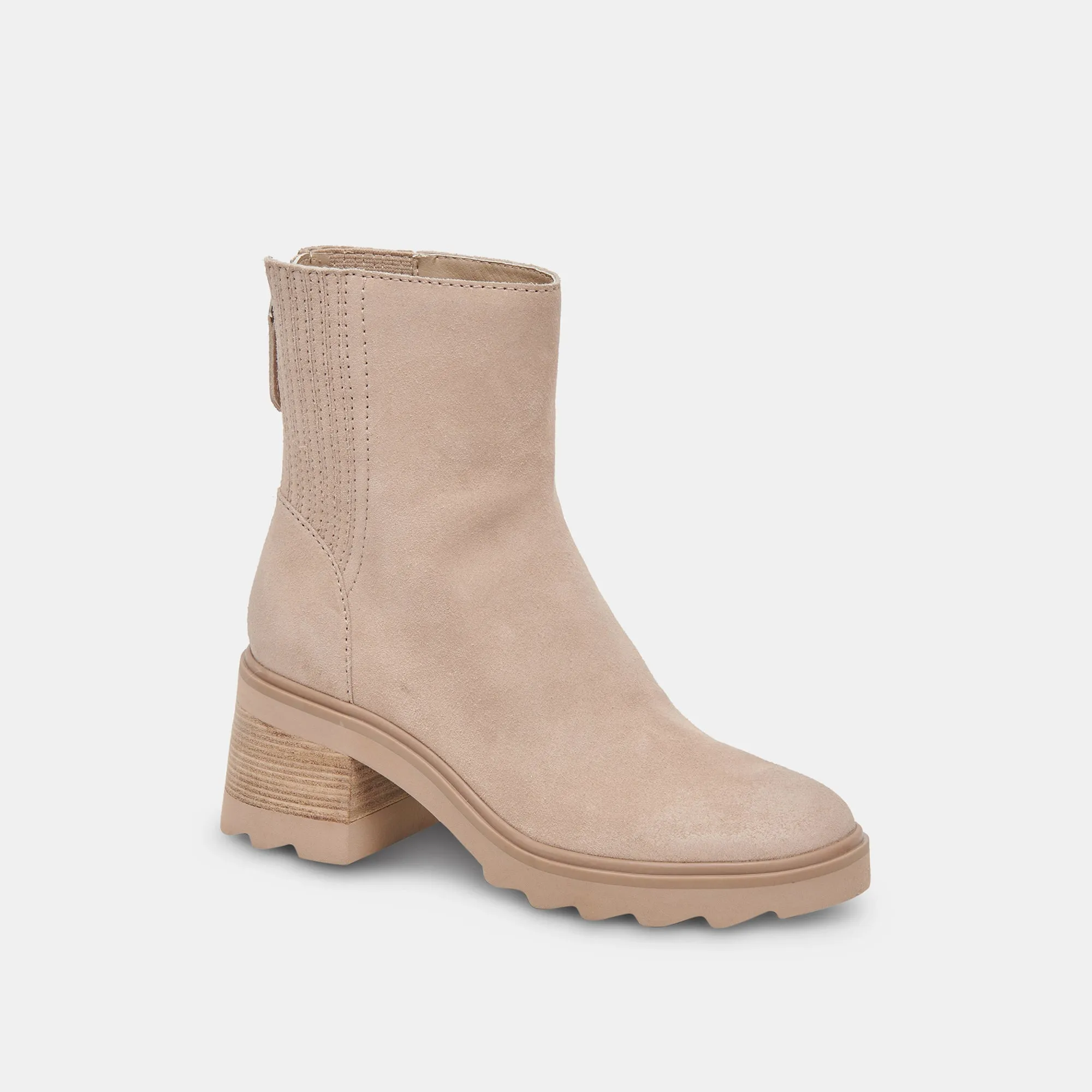 Dolce Vita Martey H20 Boots in Taupe Suede