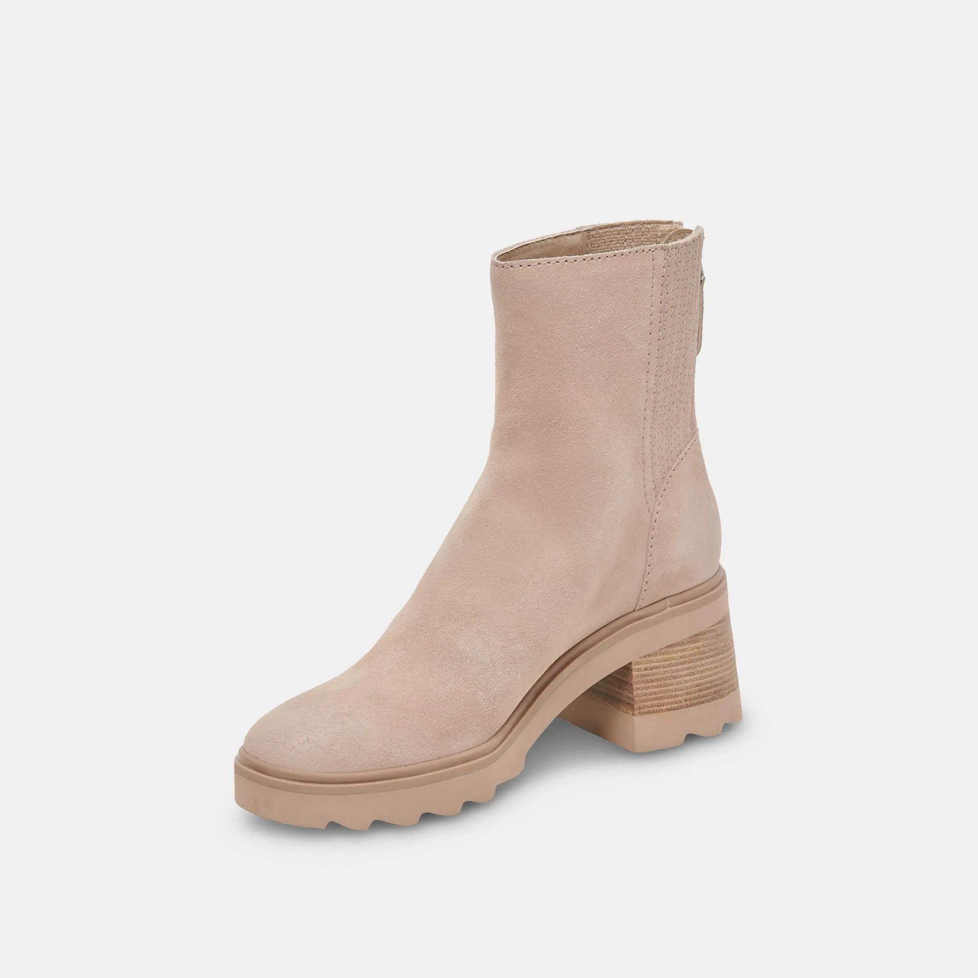 Dolce Vita Martey H20 Boots in Taupe Suede
