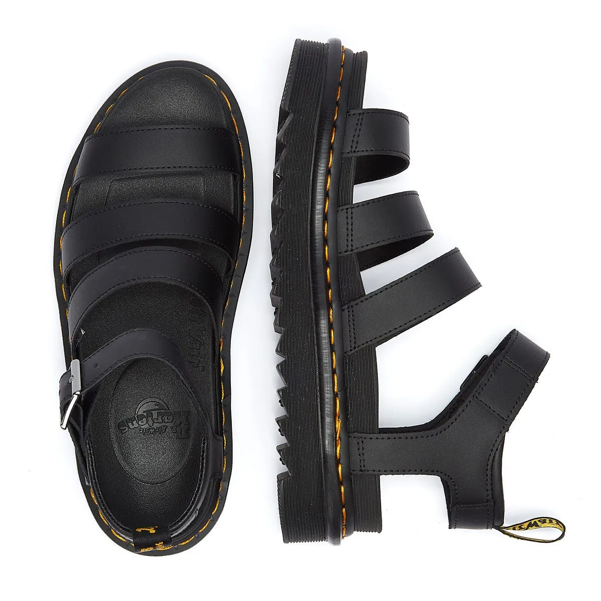 Dr. Martens Blaire Hydro Womens Black Sandals