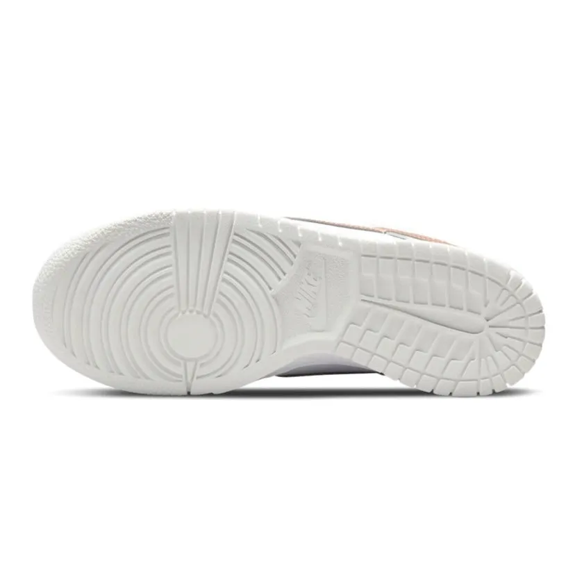 Dunk Low GS White Metallic Bronze By Nike