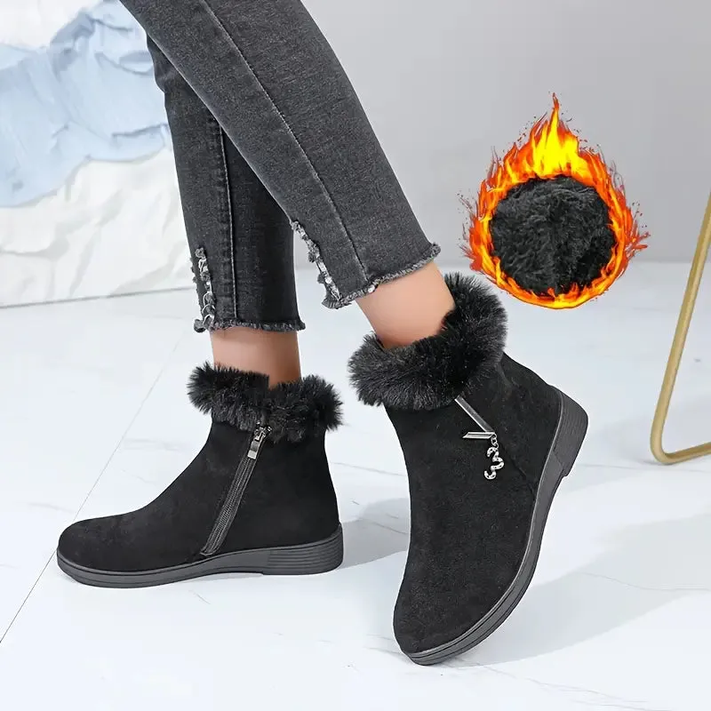 DUNSMORE™ WOMEN'S PLUSH LINED WINTER SNOW BOOTS