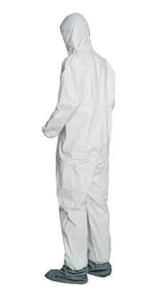 DuPont™ ProShield® 50 Coveralls (Attached Hood and Skid-Resistant Boot, Elastic Wrists) - XLarge - 25/Pack