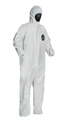 DuPont™ ProShield® 50 Coveralls (Attached Respirator-Fit Hood, Elastic Wrists and Ankles) - 2XLarge - 25/Pack