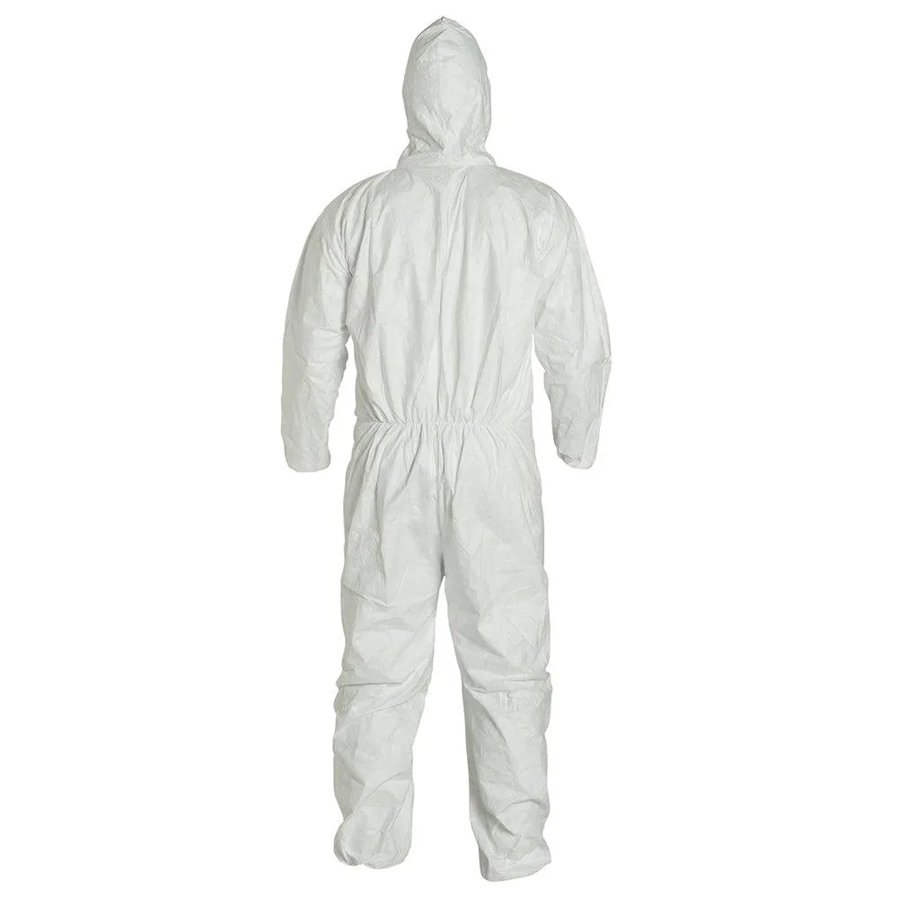 DuPont™ Tyvek® 400 Coveralls (Attached Hood, Elastic Wrists and Ankles) - 3XLarge - 25/Pack