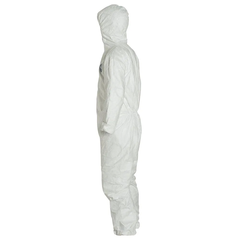 DuPont™ Tyvek® 400 Coveralls (Attached Hood, Elastic Wrists and Ankles) - 3XLarge - 25/Pack