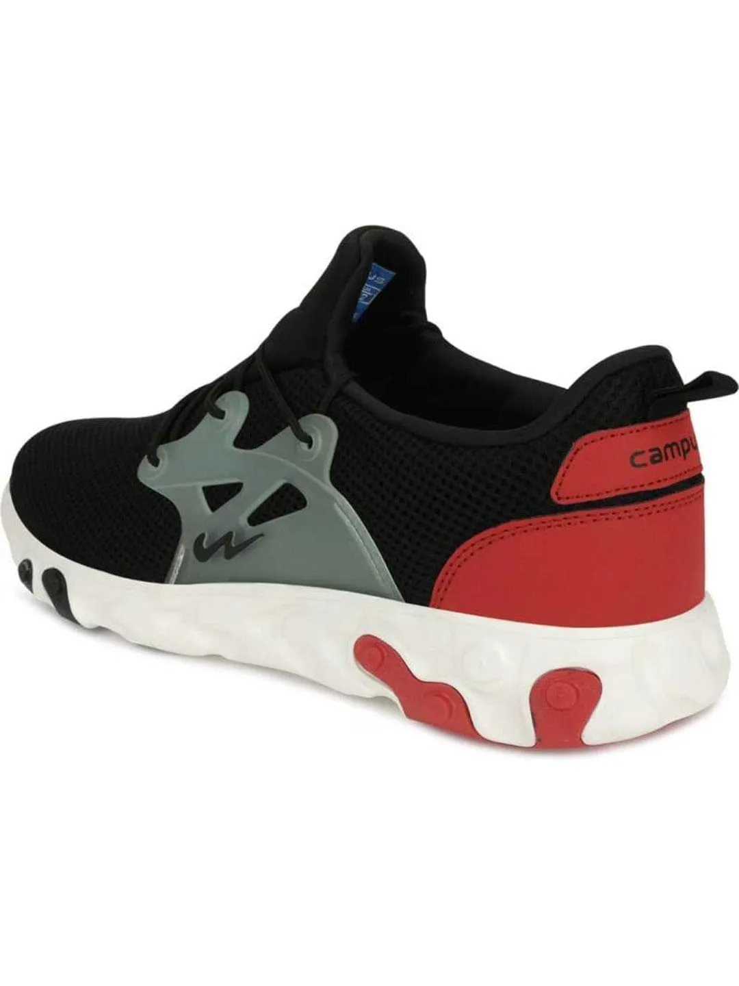 Earth Black Men's Running Shoes