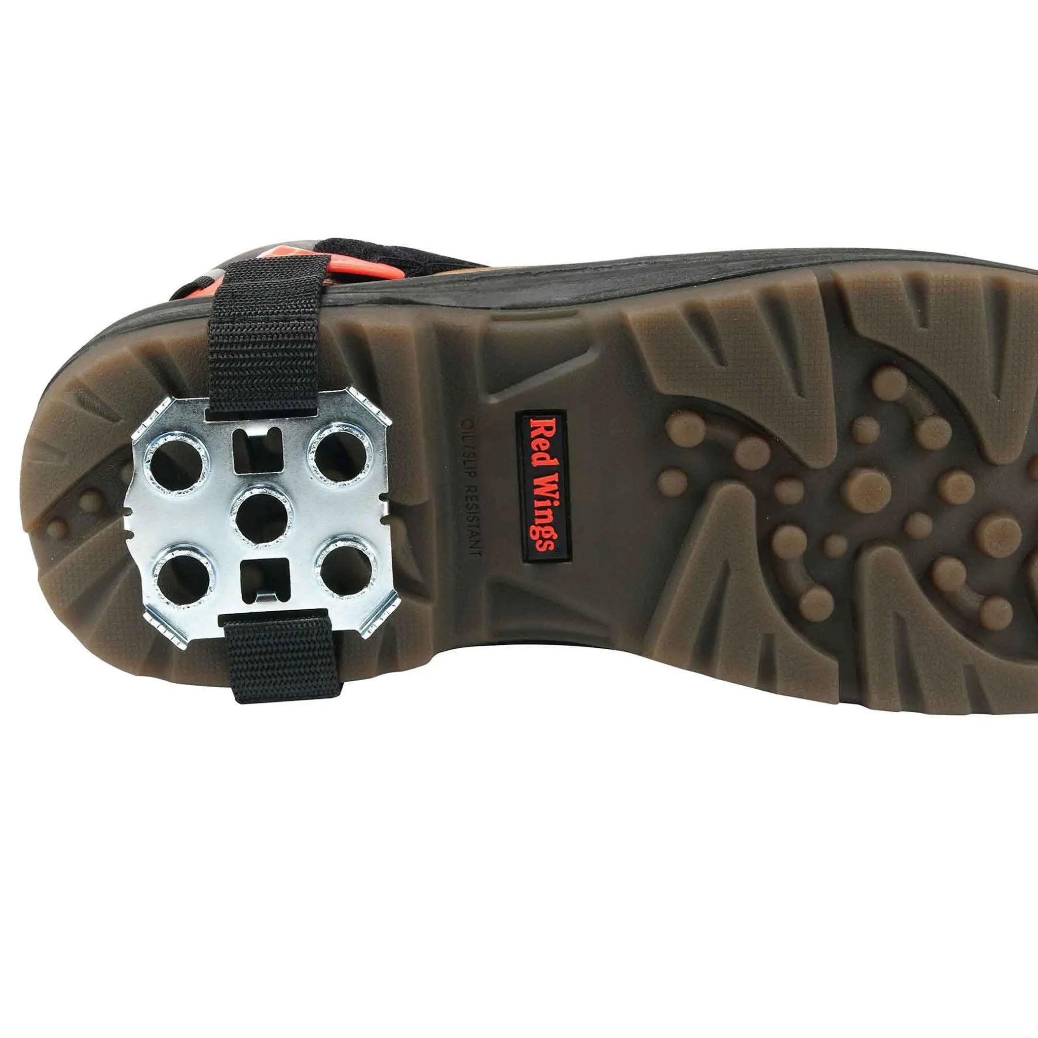 Ergodyne TREX 6315 Strap-On Heel Ice Cleats for Work Boots