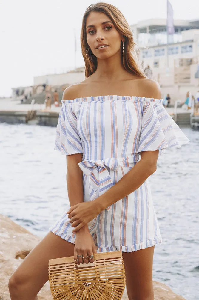 Every Freckle Is A Star Romper Orange