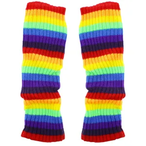 Gay Pride Rainbow Leg Warmers