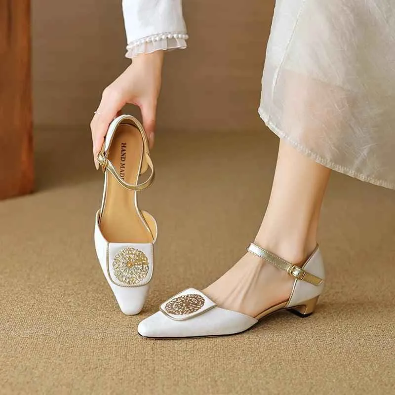 Gladiator Leather Sandals - TSS103 Women's Casual Shoes