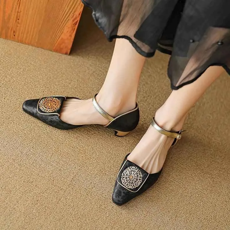 Gladiator Leather Sandals - TSS103 Women's Casual Shoes