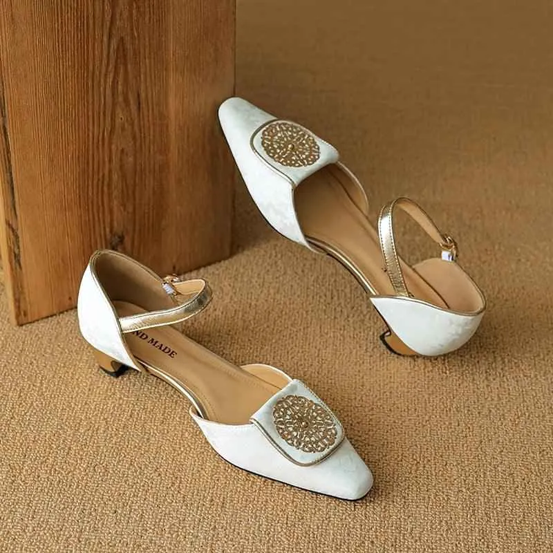 Gladiator Leather Sandals - TSS103 Women's Casual Shoes