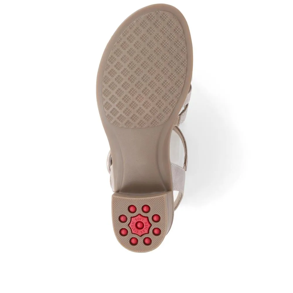 Gladiator Low Heeled Sandal  - CENTR39017 / 324 980