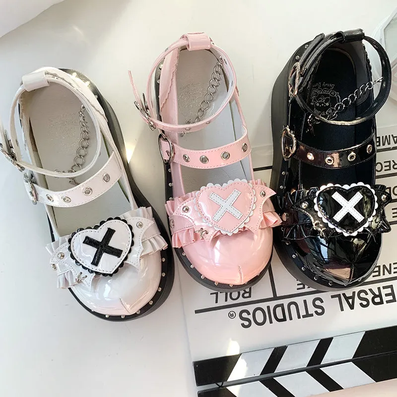 Gothic Mary Jane Platform Shoes
