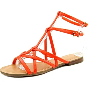 GUESS Mannie Gladiator Sandals, Dark Red (Women)