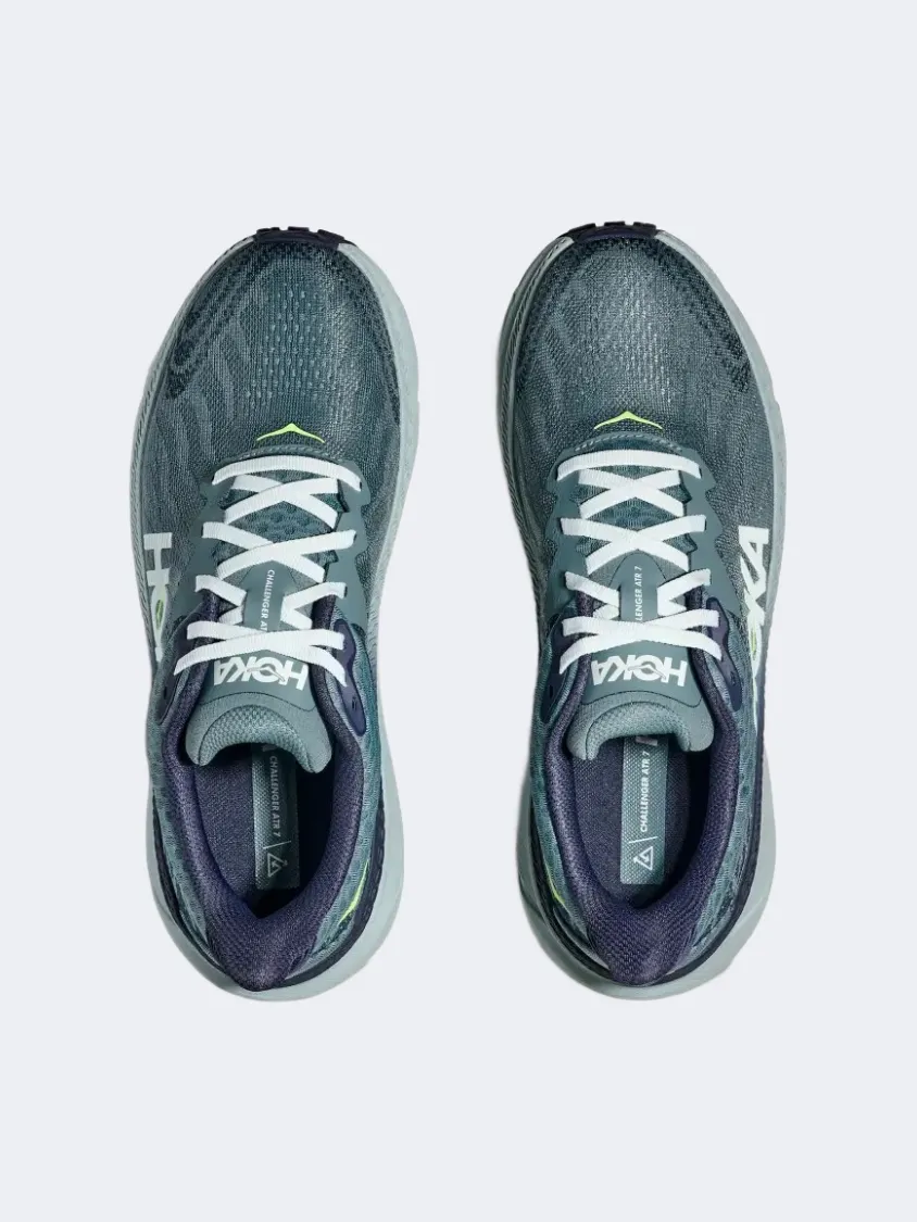Hoka Challenger 7 Men Running Sneakers Mountain Fog/Druzy