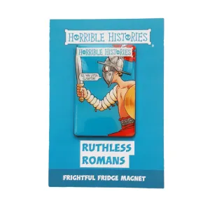 Horrible Histories Ruthless Romans Rectangular Gladiator Magnet