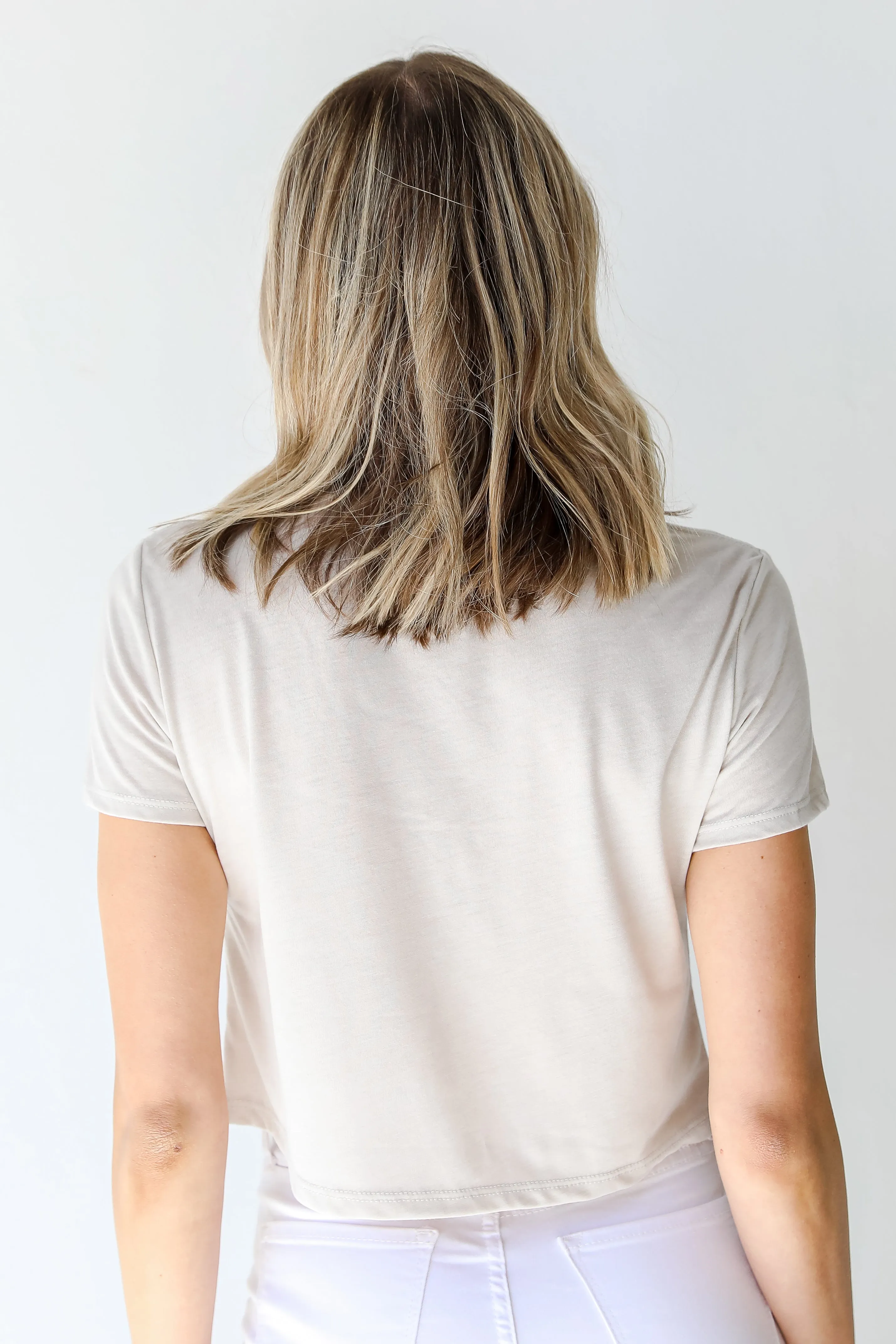 Howdy Cropped Tee