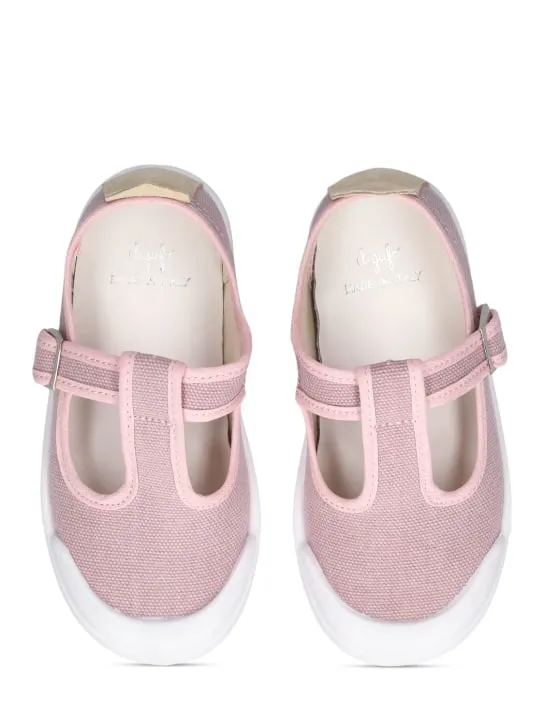 Il Gufo   Cotton canvas sandals 
