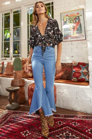 Imogen Crop Top Black