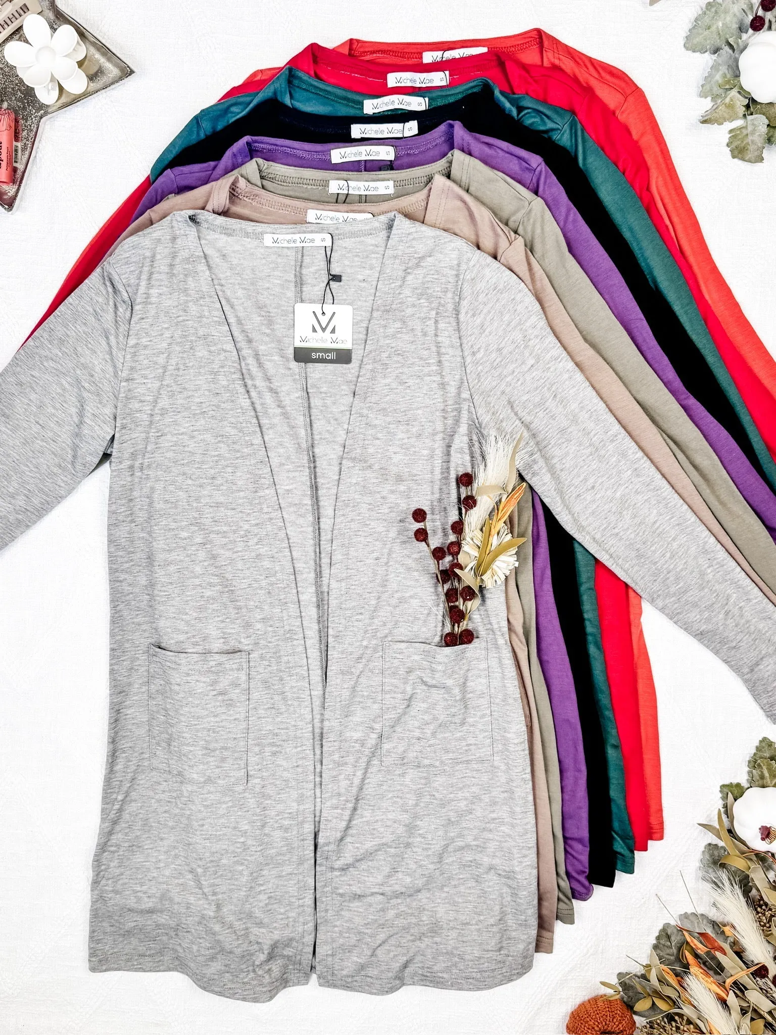 IN STOCK Classic Cardigan - Mocha