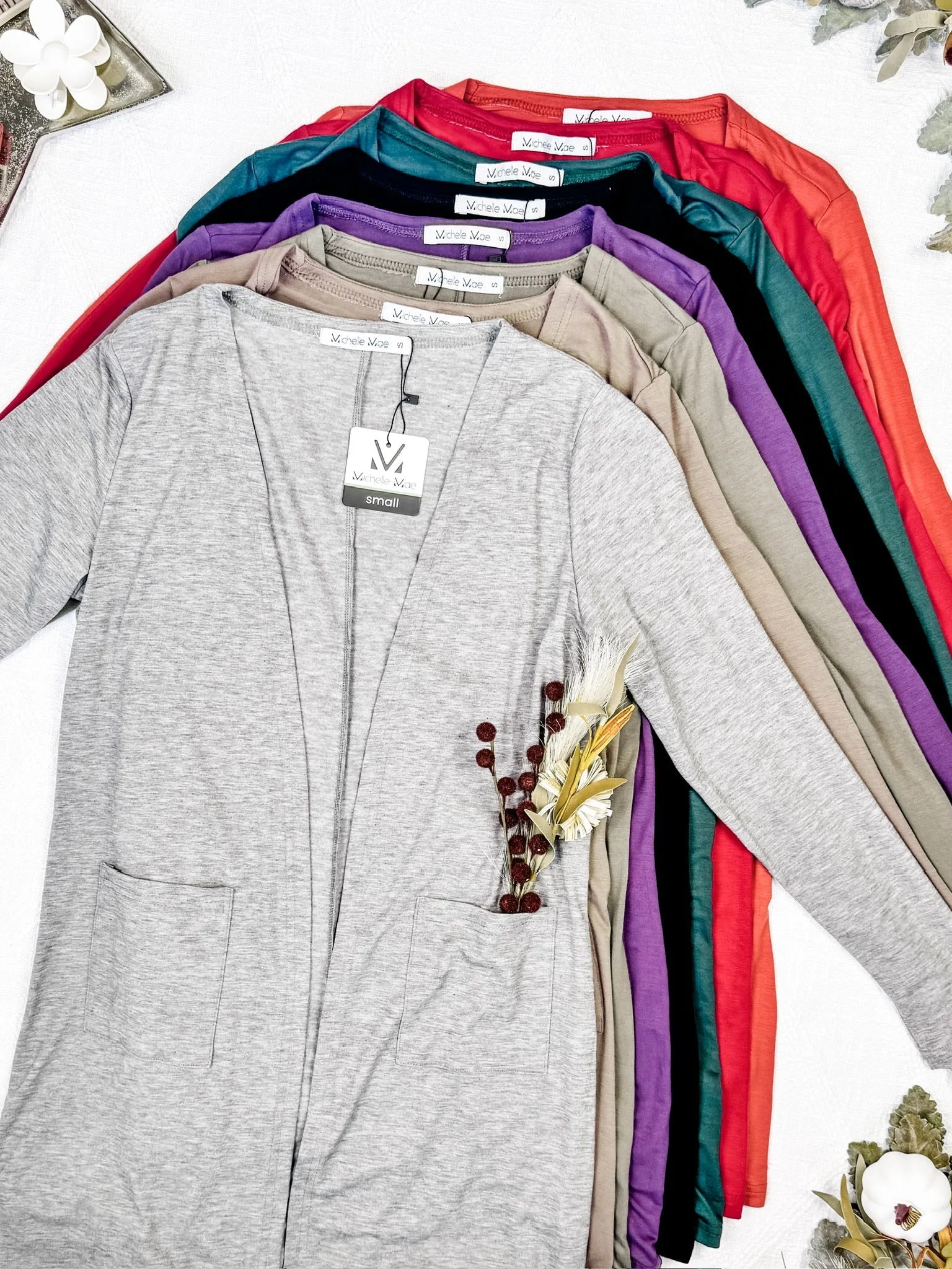 IN STOCK Classic Cardigan - Mocha