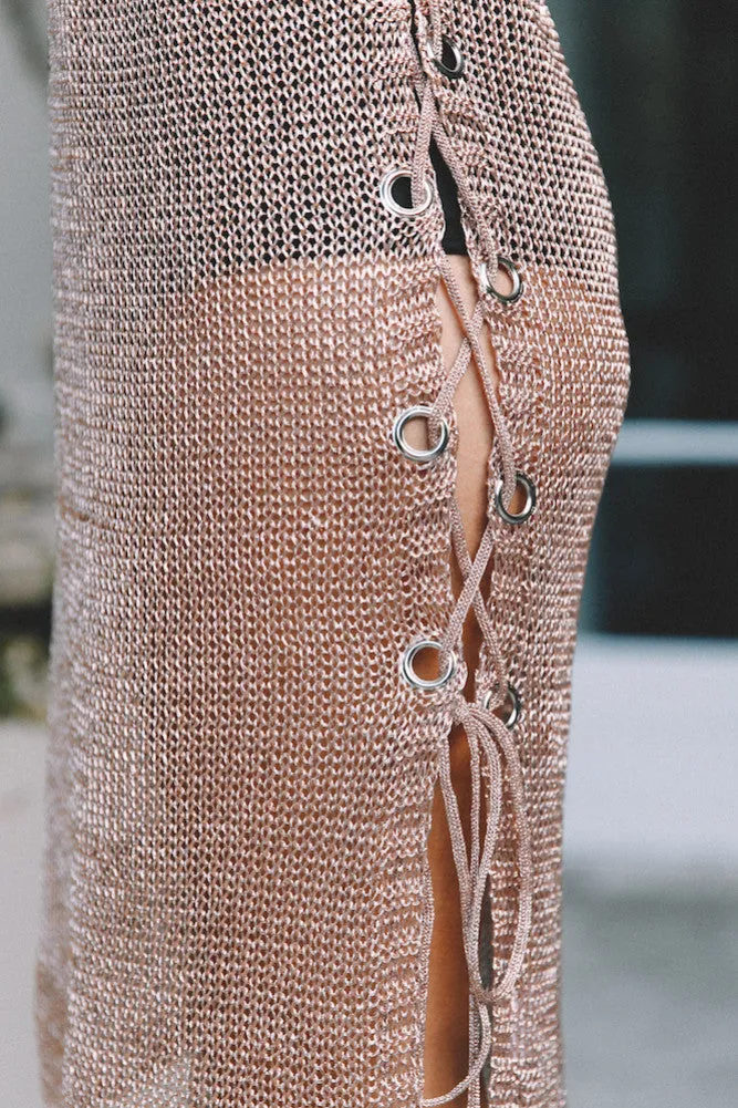 Iris Dress Bronze