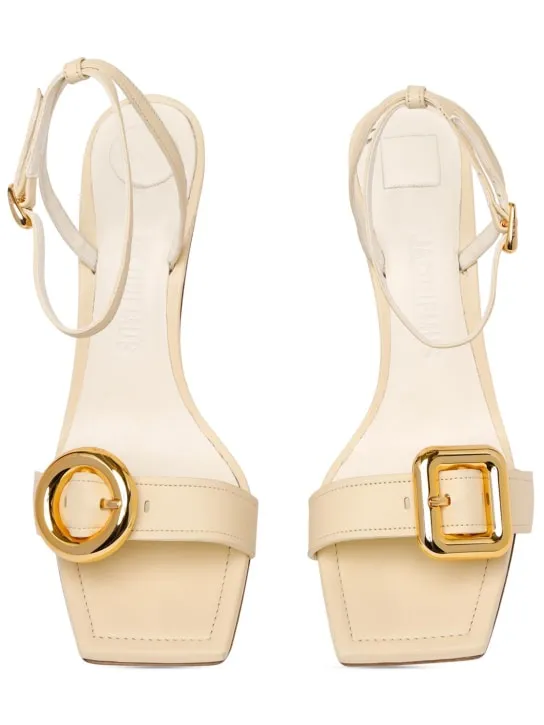 Jacquemus   80mm Regalo leather sandals 