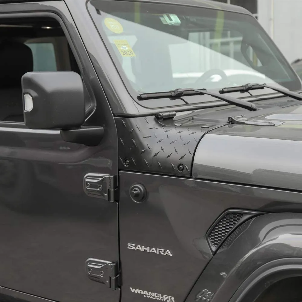 Jeep JL JLU & Gladiator JT 2/4 Door Cowl Body Armor Outer Cowl Covers Corner Guards