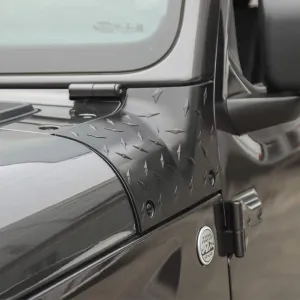 Jeep JL JLU & Gladiator JT 2/4 Door Cowl Body Armor Outer Cowl Covers Corner Guards