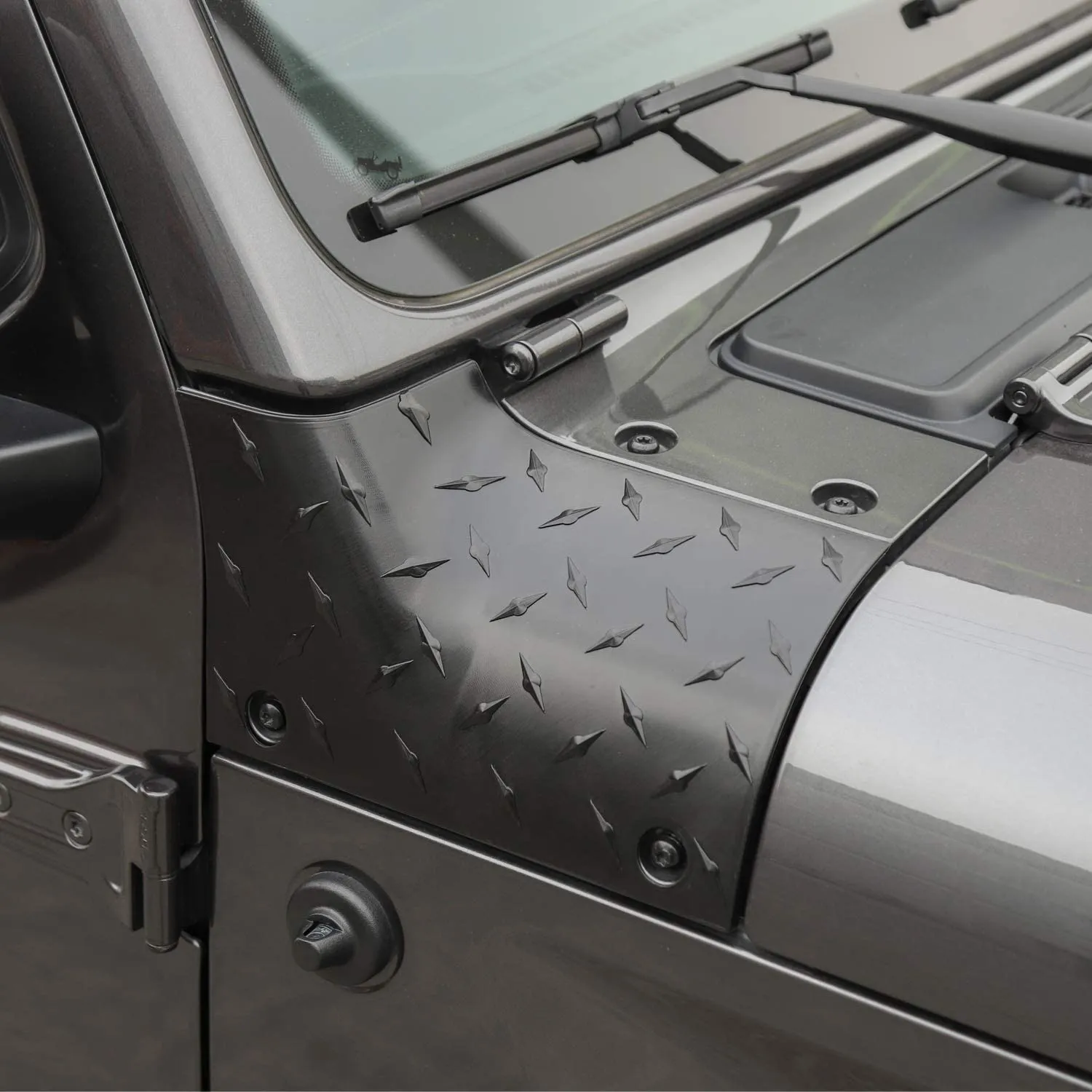 Jeep JL JLU & Gladiator JT 2/4 Door Cowl Body Armor Outer Cowl Covers Corner Guards